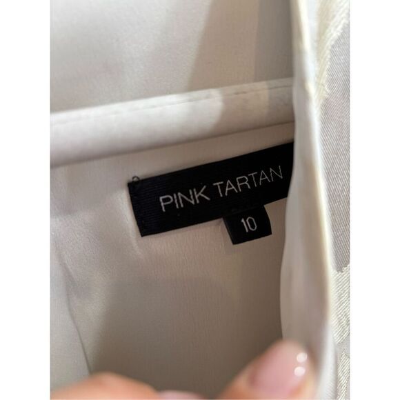 Pink Tartan Floral Dress size 10 - Picture 2 of 6